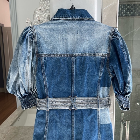 Aje Freecycle Denim Dress - Picture 7 of 13